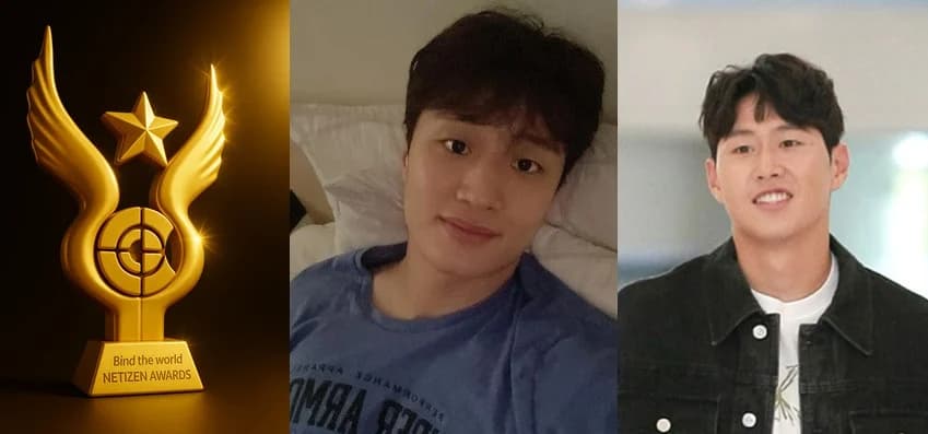 Netizens Awards Sports Category Voting in a Photo Finish... Heo Woong and Lee Kang-in Battle for First Place by Just 182 Votes