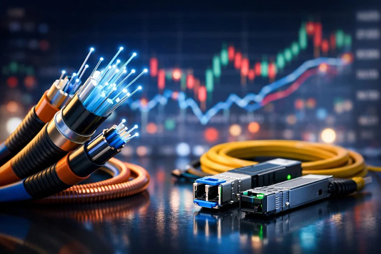 Optical Semiconductor and Optical Communication Stocks Decline Across the Board... Daehan Optical Communication Plunges 11.50%, Trading Volume Exceeds 3.96 Million Shares