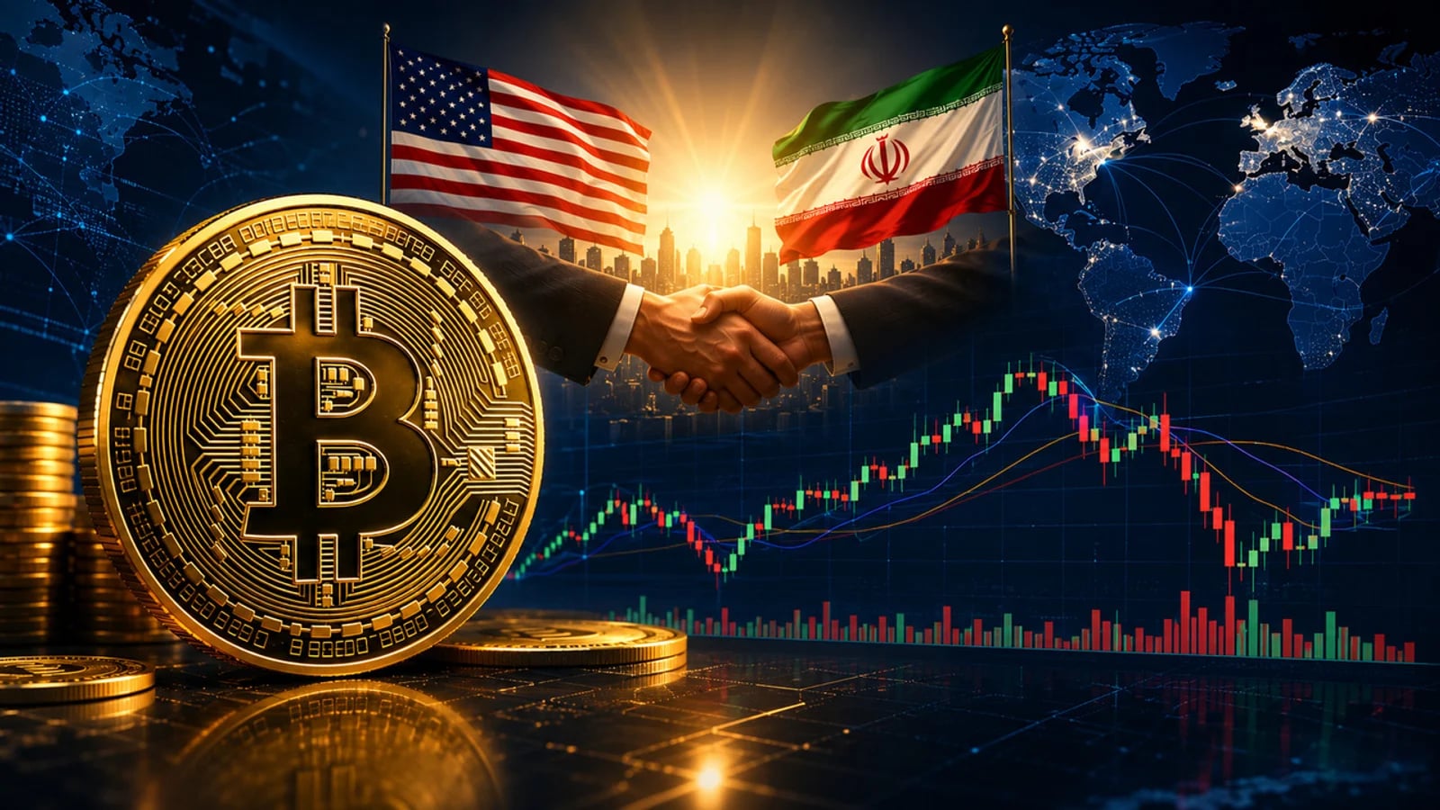 Bitcoin's Struggle Around 96 Million Won Continues... Searching for a Rebound Amid Expectations of Eased US-Iran Tensions