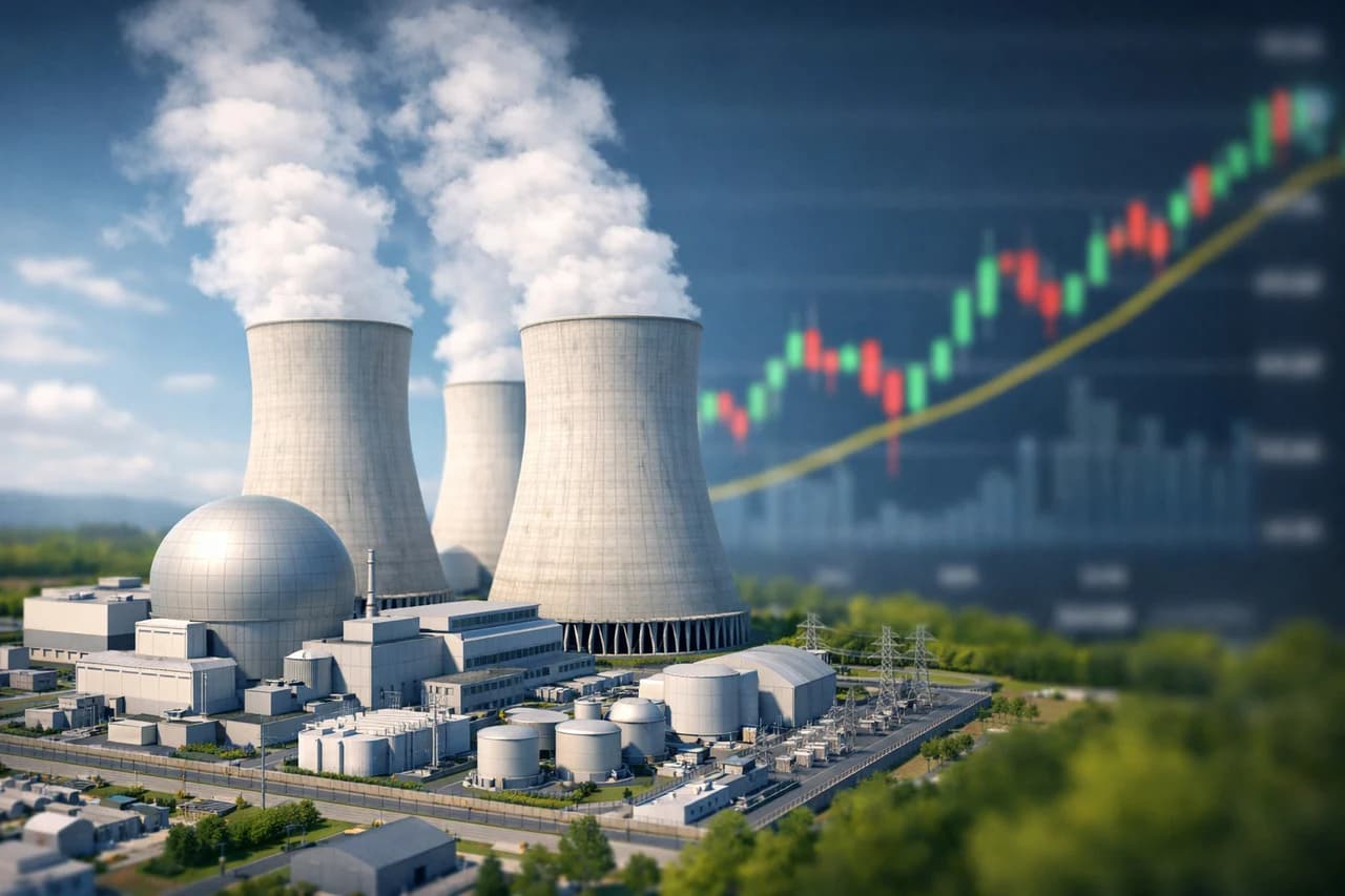 Doosan Enerbility Recovers 70,000 Won Level·Woori Technology Up 6%... Nuclear Power Stocks Continue Broad Rally
