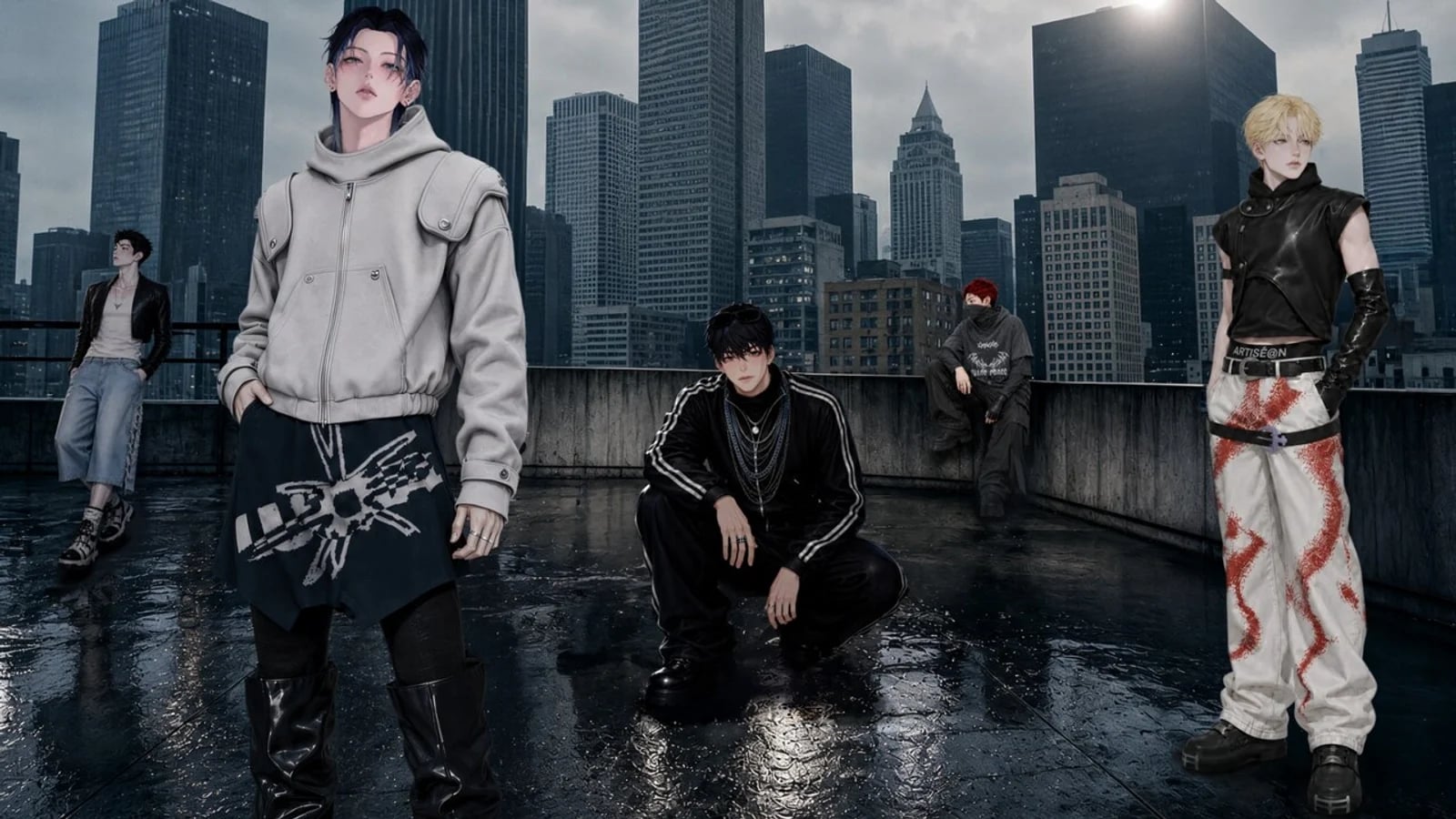 Virtual Boy Group B THE HOOD Surpasses 40,000 YouTube Subscribers Before Debut... Twist SF Universe Sparks 'Buzz'