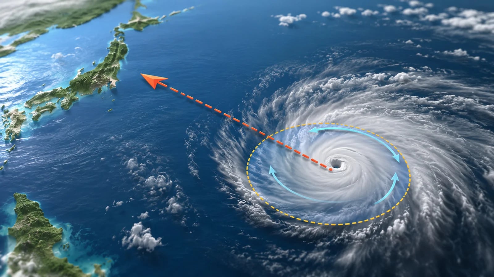 Typhoon No. 8 'Higos' Forms... Heading North Over Waters South of Japan, Low Likelihood of Direct Impact on Korean Peninsula