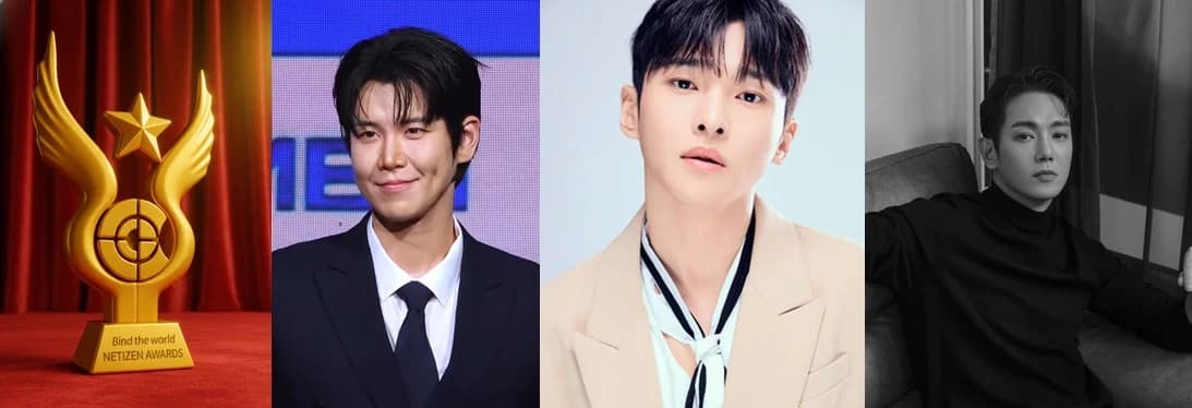 Jang Hanbyeol, Hwanhee, Seongri Bring Fresh Wind to July Neostar Award at Netizen Awards... Jang Hanbyeol Leads Overwhelmingly with 42%