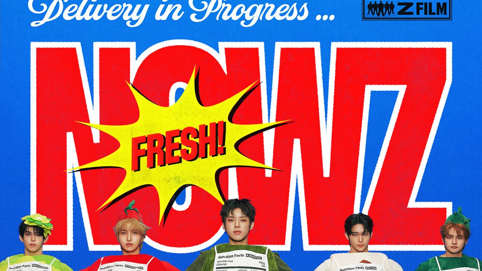 NOWZ Reveals 'B-Grade Retro' Teaser Poster... Full-Scale Hype for August Comeback Begins