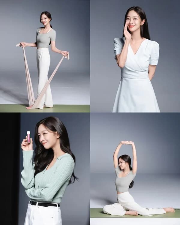 Jo Bo-ah Reveals Behind-the-Scenes from Ad Shoot... Flawlessly Pulls Off Everything from Sportswear to a Mint Dress