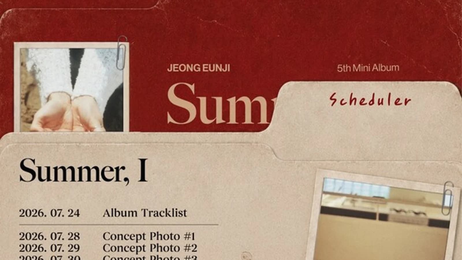 Apink's Jeong Eun-ji Confirms Comeback on August 11 with 5th Mini Album 'Summer, I'... Solo Concert and Taiwan Performance Announced for September