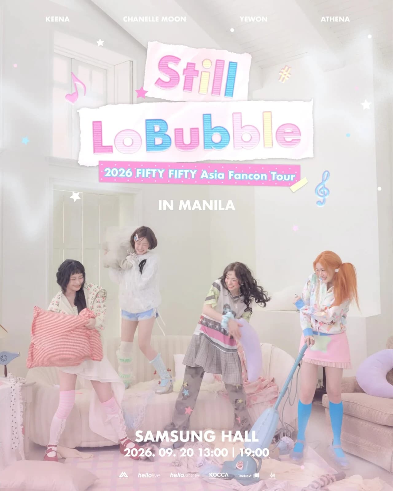 FIFTY FIFTY to Hold First Asia Fancon Tour Since Debut… Kicking Off in Seoul in August, Will Meet Global Fans in Tokyo and Manila