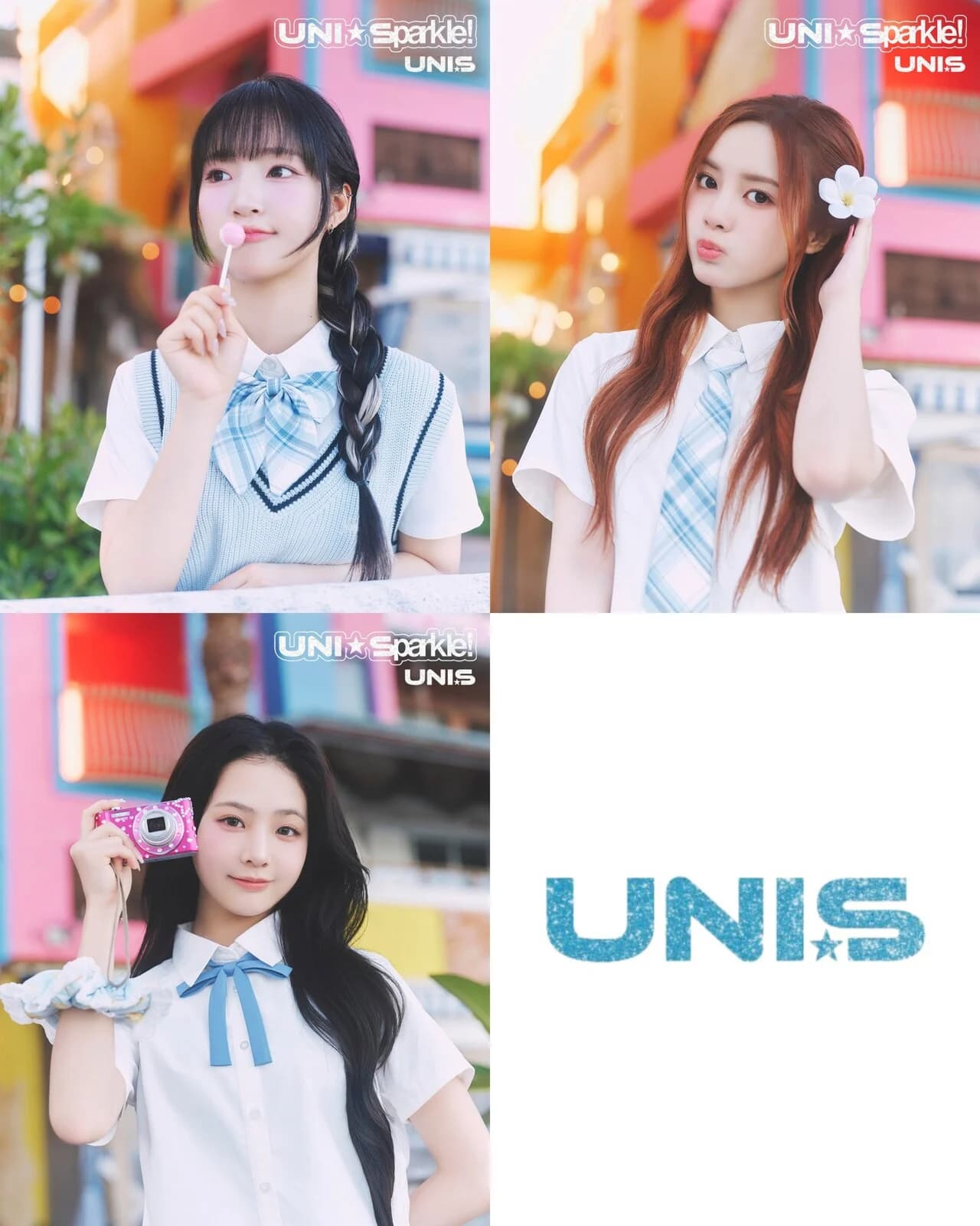 UNIS to Debut in Japan on the 31st... First Mini Album Concept Photos Revealed, 'Refreshing High Teen'