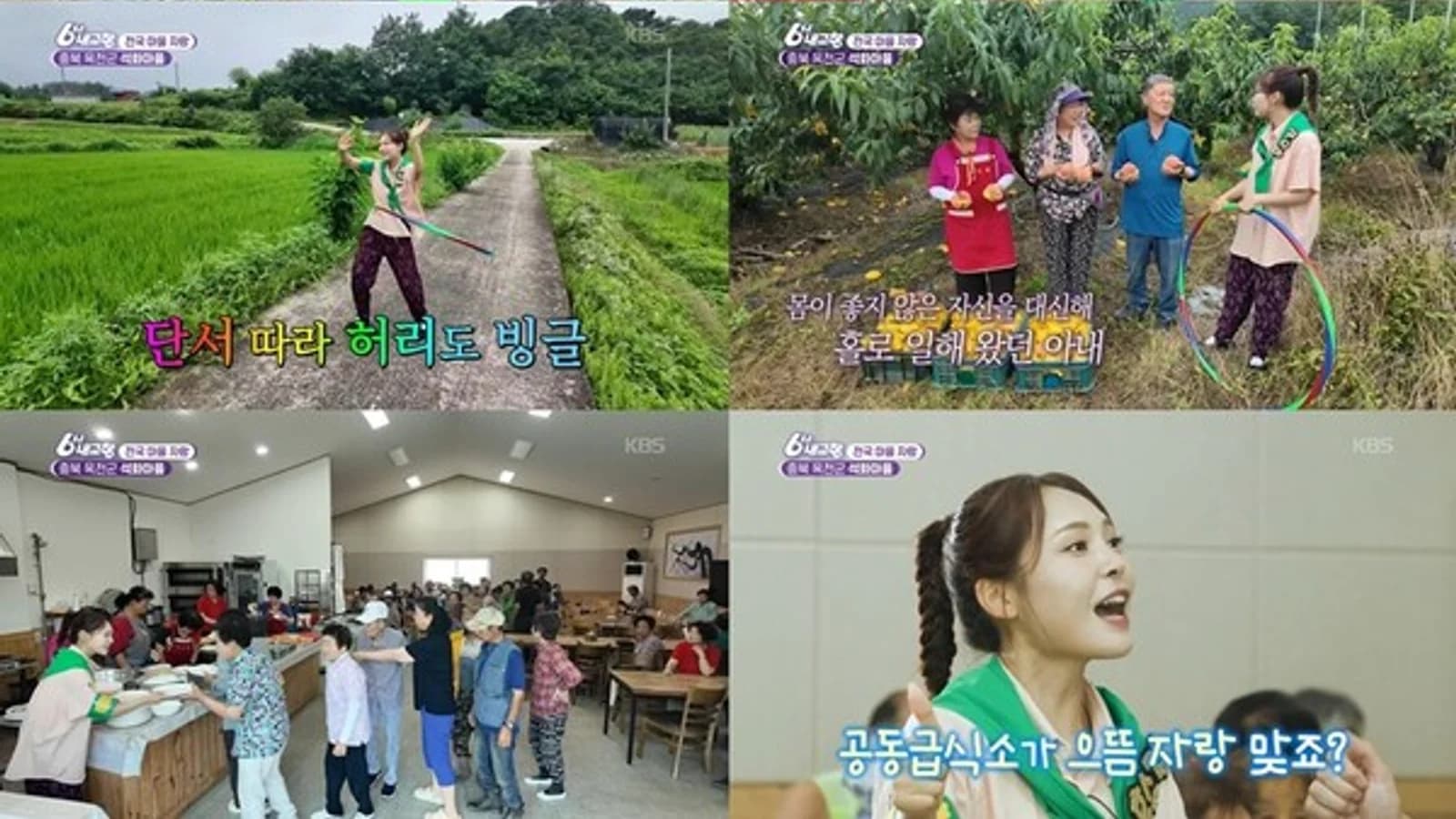 "My Hometown at 6" Miss Kim Takes on Challenge as Prospective Village Head in Okcheon Seokhwa Village... Comforts Shine Muscat Farmers and Shares Tears with Residents