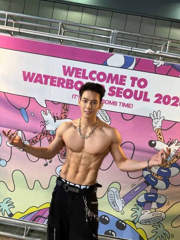 BTOB's Lee Minhyuk (HUTA) Delivers Overwhelming Performance at 'Waterbomb Seoul 2026' — Crowned 'Waterbomb Male God' With Shirtless Stage