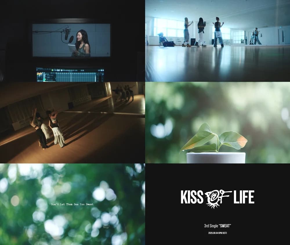 KISS OF LIFE to Make Comeback with Third Single 'SWEAT' on August 4... Reveals Growth Story Through 'SWEAT EQUITY' Video