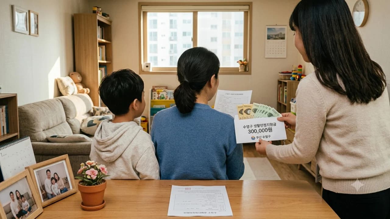 Suyeong-gu, Busan to Provide 300,000 Won in Living Stability Support Funds to Low-Income Single-Parent Households for Chuseok