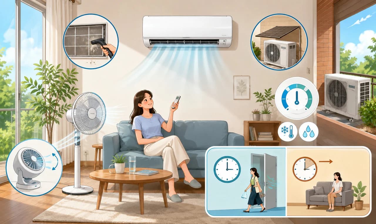 Key to Saving on Summer Air Conditioner Electricity Bills Lies in 'Outdoor Unit Operating Time'... Saving Tips for Inverter and Constant-Speed Models