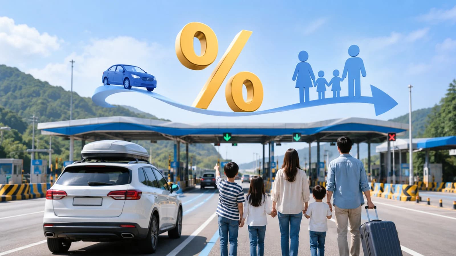 Multi-Child Highway Toll Discount... 20% for 3 Children Starting July 28, 10% for 2 Children Starting August 22 - Benefits and Application Guide