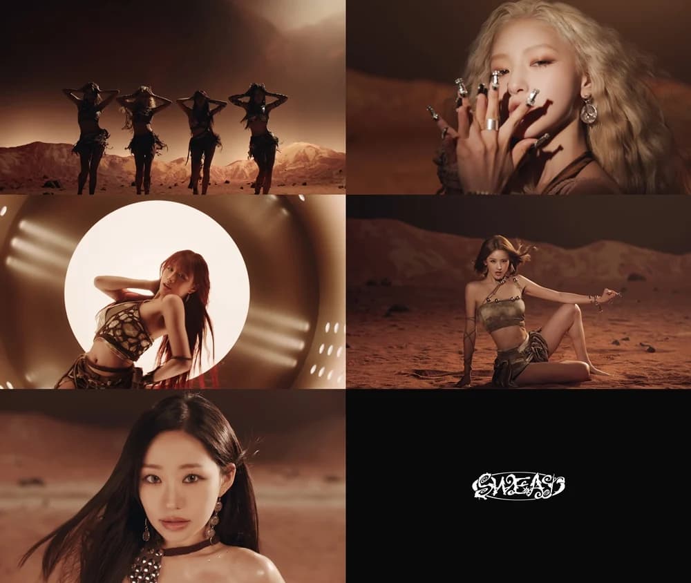 KISS OF LIFE Reveals First Teaser for 3rd Single 'SWEAT'... Addictive Performance Adorned Across the Desert