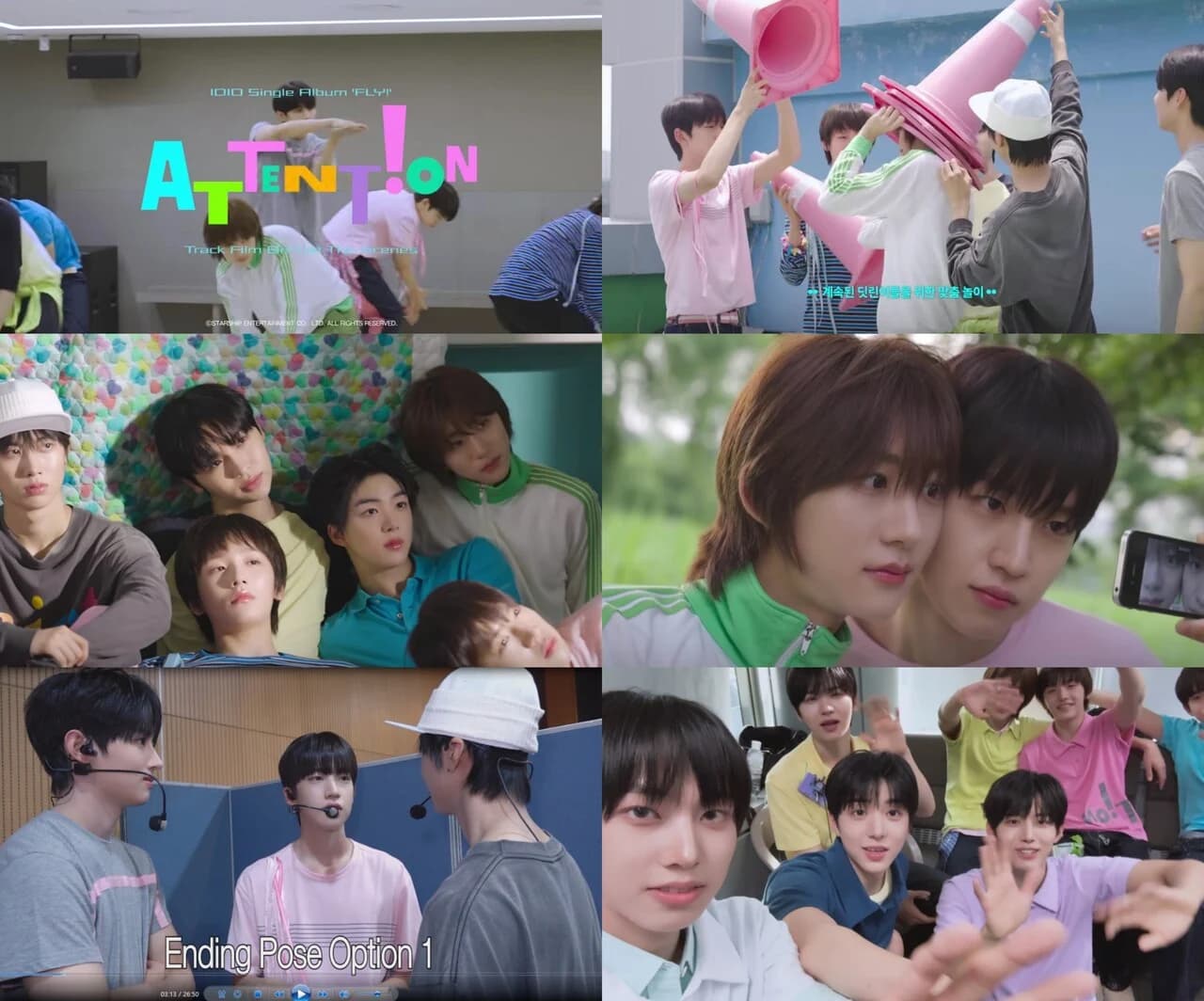 IDID Releases Behind-the-Scenes Video for 'Attent!on'... Delivers Cheerful Healing to Fandom 'WIDIT'