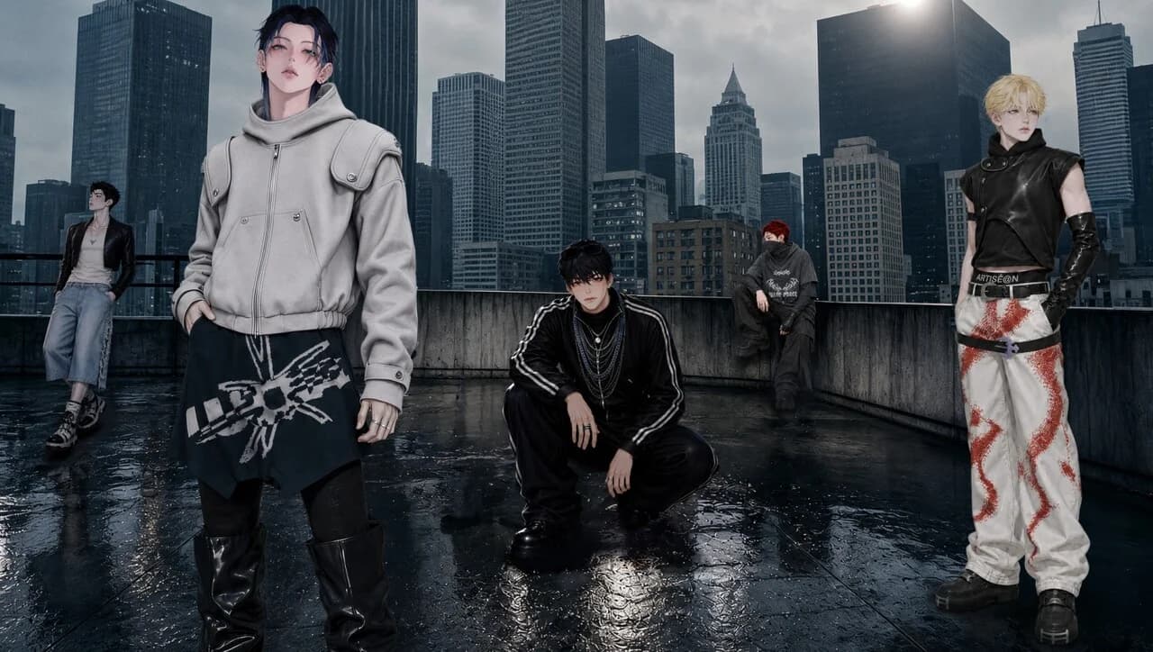 Global Virtual Boy Group VVITH to Release New Single 'The Baddest' Today (31st) at 6 PM