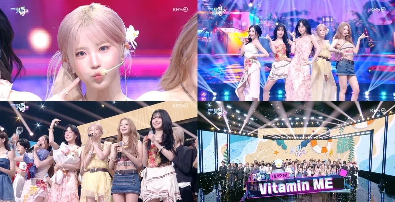 fromis_9 Takes 1st Place on 'Music Bank'… Achieves Second Music Show Win with 'Vitamin Me'