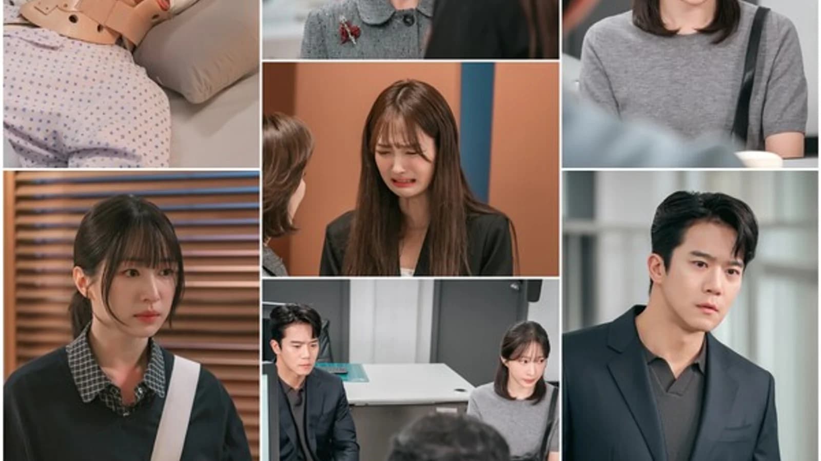KBS 2TV 'Love Is on Its Way' Kim Mujin and Han Gyurim Reunite at a Police Station After 8 Years Following an Unexpected Accident... Cold Gazes ('Episode 4')