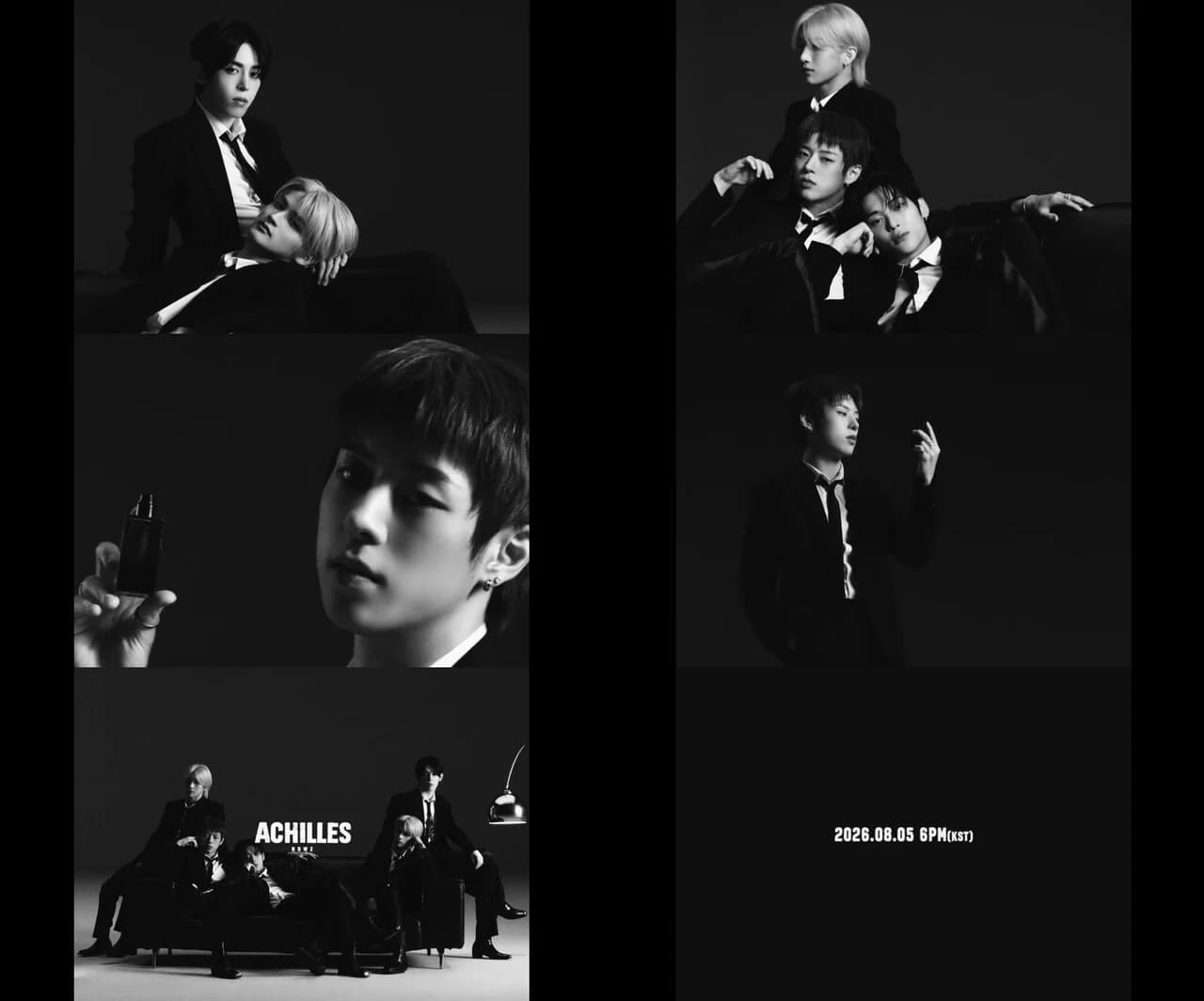 NOWZ, D-1 Until 'Achilles' Comeback... All-Black 'Zero Sexy' Transformation