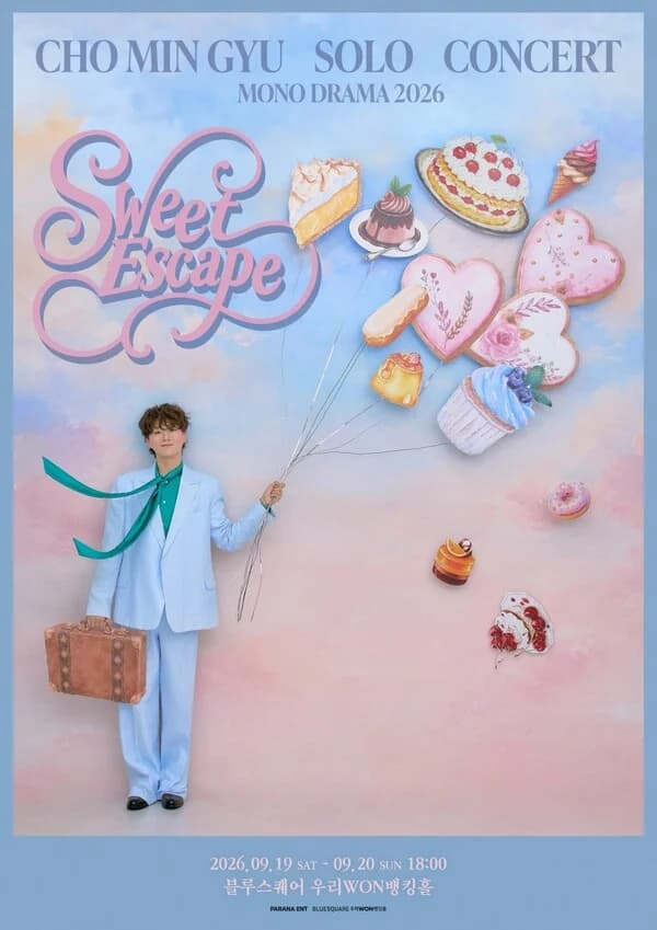 Forestella's Cho Min-gyu to Hold Solo Concert 'MONO DRAMA 2026' in September; Tickets Open August 13
