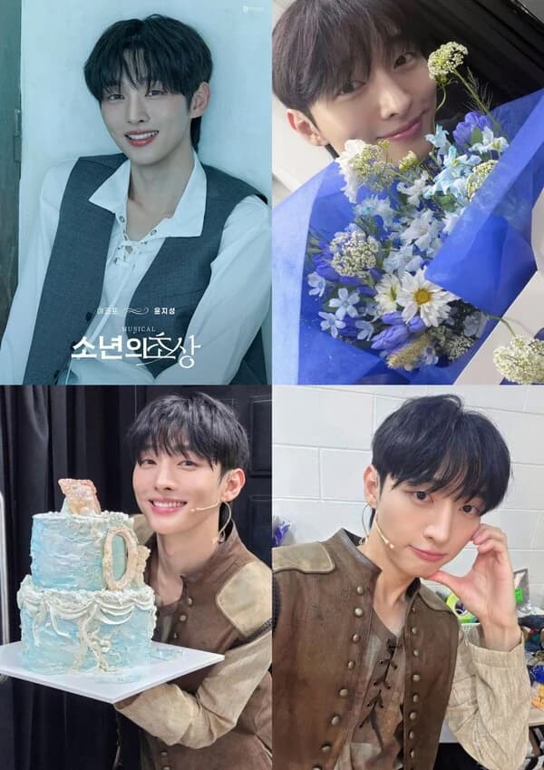 Yoon Jisung Successfully Completes First Performance of Musical 'The Boy's Portrait'... Immersive Dual Role as a 1530 Boy and Modern Dealer