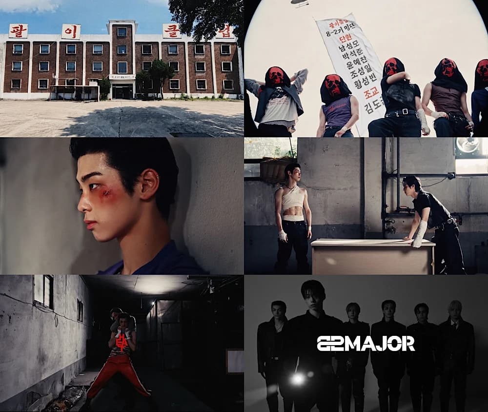 82MAJOR Confirms Comeback on September 1 with 2nd Single 'HEAT'... Striking All-Black Transformation