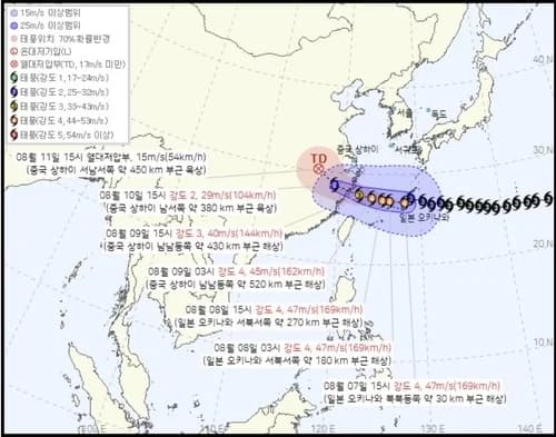 Typhoon Dolphin Strikes Okinawa... All Flights Canceled, Weekend China Region Routes Face Successive Disruptions