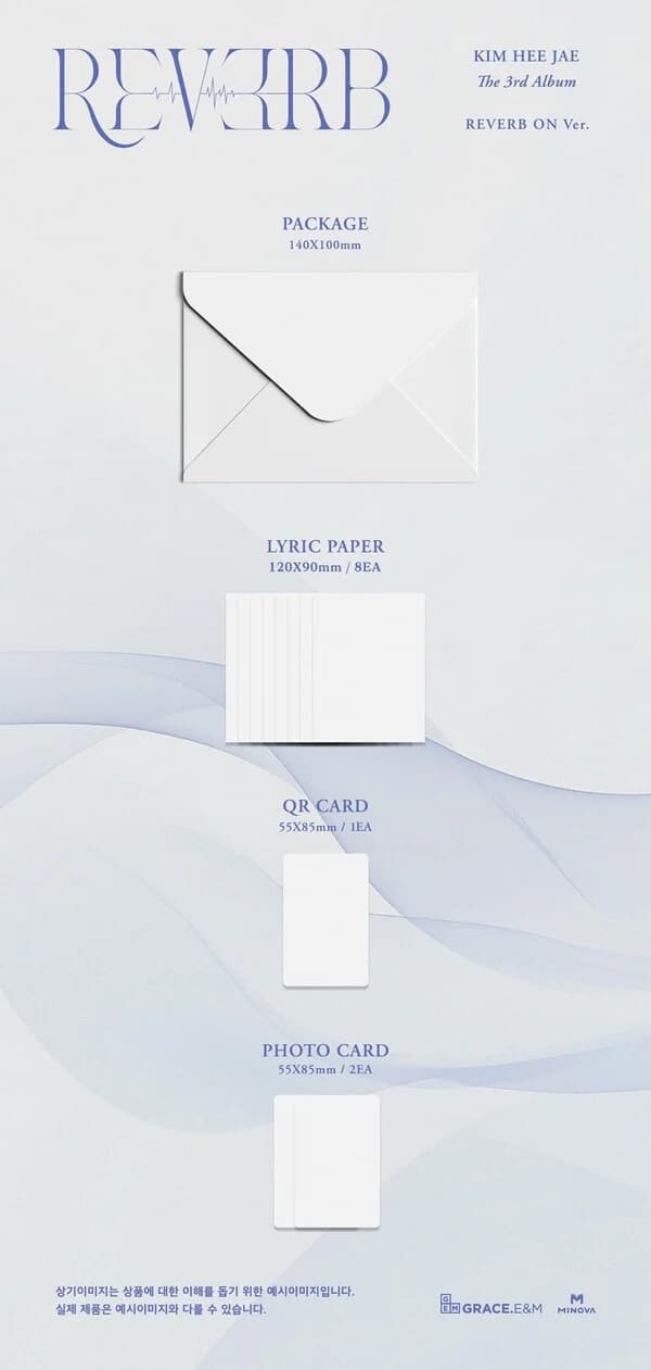 Kim Hee-jae Begins Pre-orders for 3rd Full Album 'REVERB'… Comeback Confirmed for September 7 After Approximately 2 Years and 6 Months