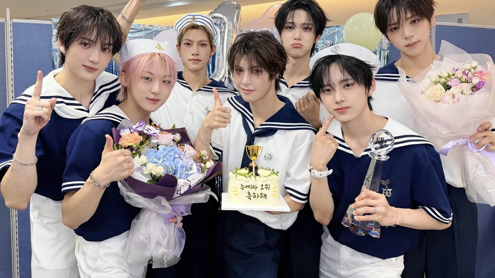 NouerA Takes First Place on 'Music Bank'... Reaches the Top of a Terrestrial Music Show for the First Time Since Debut