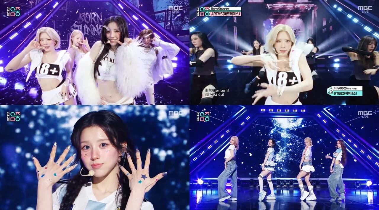 Artemis Performs Double Title Tracks from 'Hyper-Ego' on 'Show! Music Core'... Unique Charisma Shines Again