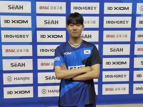 Oh Jun-seong Reaches First-Ever Final at WTT Champions Yokohama... Finishes as Runner-Up to Harimoto Tomokazu
