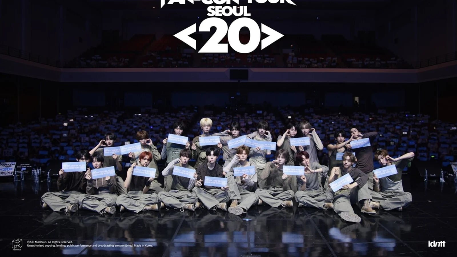 idntt Successfully Wraps Up Fan Con Tour '20' in Seoul… From 20-Member Full Group Stage to Cover Parade