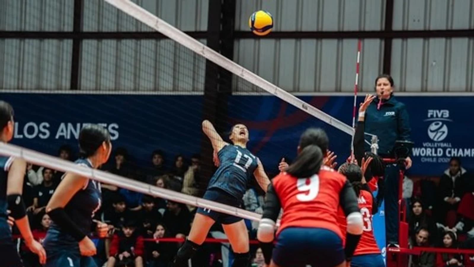 South Korea U-17 Women's Volleyball Races to Four Consecutive Wins at World Championship... Round of 16 Berth Secured Early