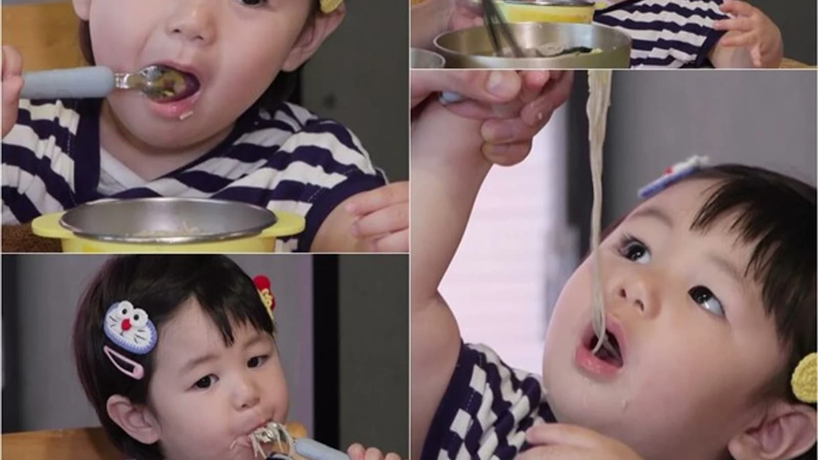 "The Return of Superman" Shim Hyung-tak: "First time seeing this"... Son Haru attempts Pyongyang cold noodles for the first time and does a "self-refill"
