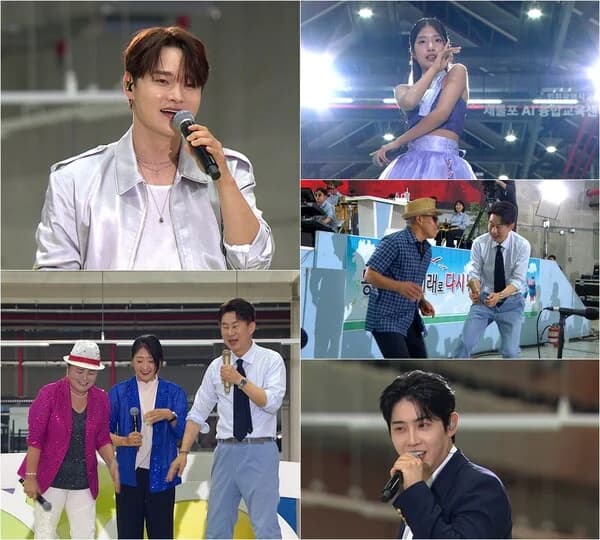 'National Singing Contest' Holds First Stage at Incheon's Jemulpo Port... Makchum Dance Masters as Judges 'Electrify' the Venue