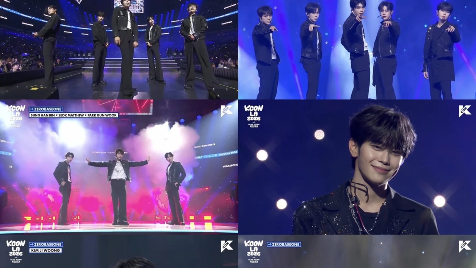 ZEROBASEONE Headlines 'KCON LA 2026'… First Performance of 6th Mini Album Track 'Exotic' Unveiled