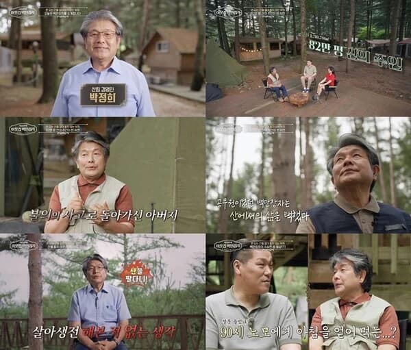 'The Neighbor Millionaire' Features Forest Manager Park Jung-hee, Fourth-Generation Owner of 820,000-Pyeong Forest... Wild Ginseng Digging Experience and 6,000-Pyeong Campground Revealed for the First Time