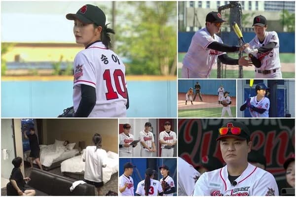'Baseball Queen 2': Black Queens vs Taiwan's Wu Kong Game 2 on the 20th at 10 PM… Song Ah Starts, Kim On-A Receives Hitting Instruction from Coach Choo Shin-soo