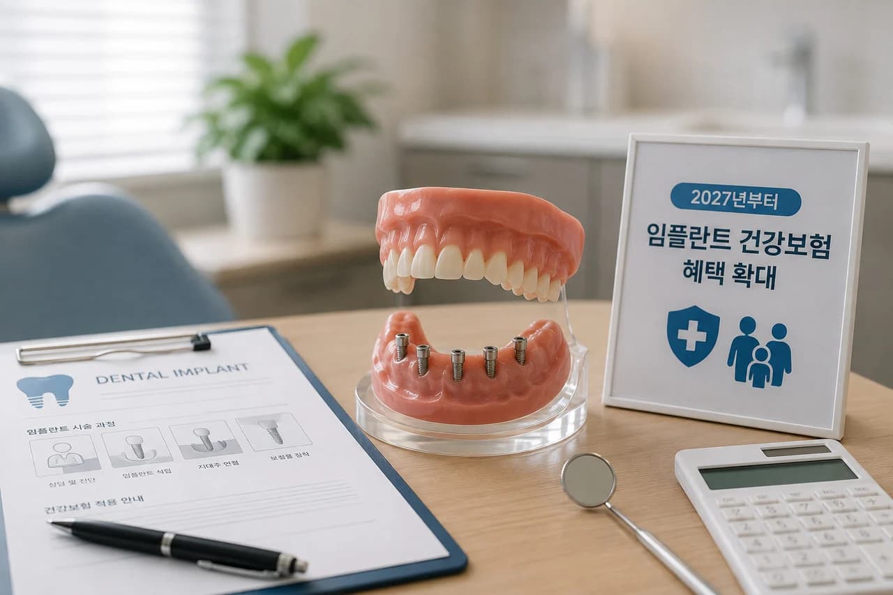 Health Insurance Coverage for Fully Edentulous Implants Pursued from 2027... Deliberation and Vote Still Pending, 'Not Yet Confirmed'