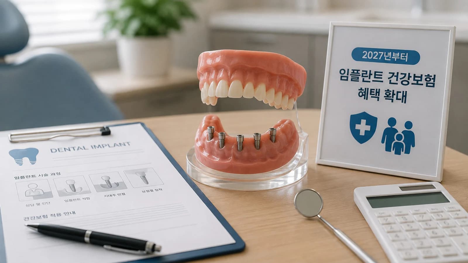 Health Insurance Coverage for Fully Edentulous Implants Pursued from 2027... Deliberation and Vote Still Pending, 'Not Yet Confirmed'