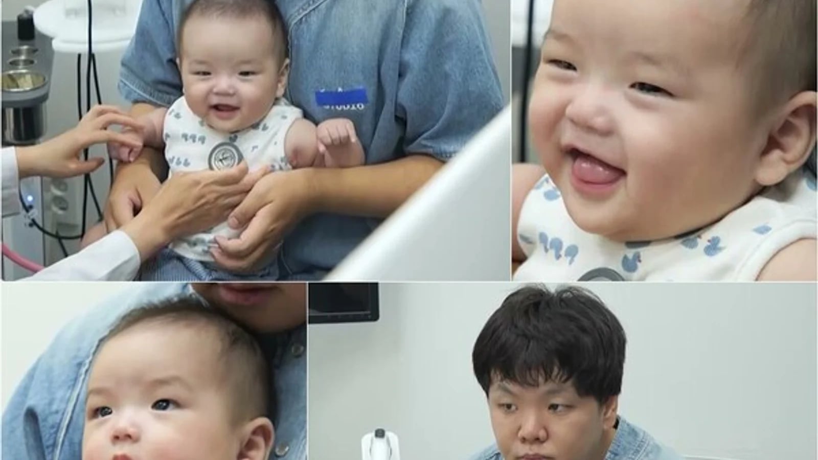 KwakTube's Son Taesan Grows to 8.3kg and 69.2cm at 4 Months... Shows 'Gentle Nature' Even After Vaccination