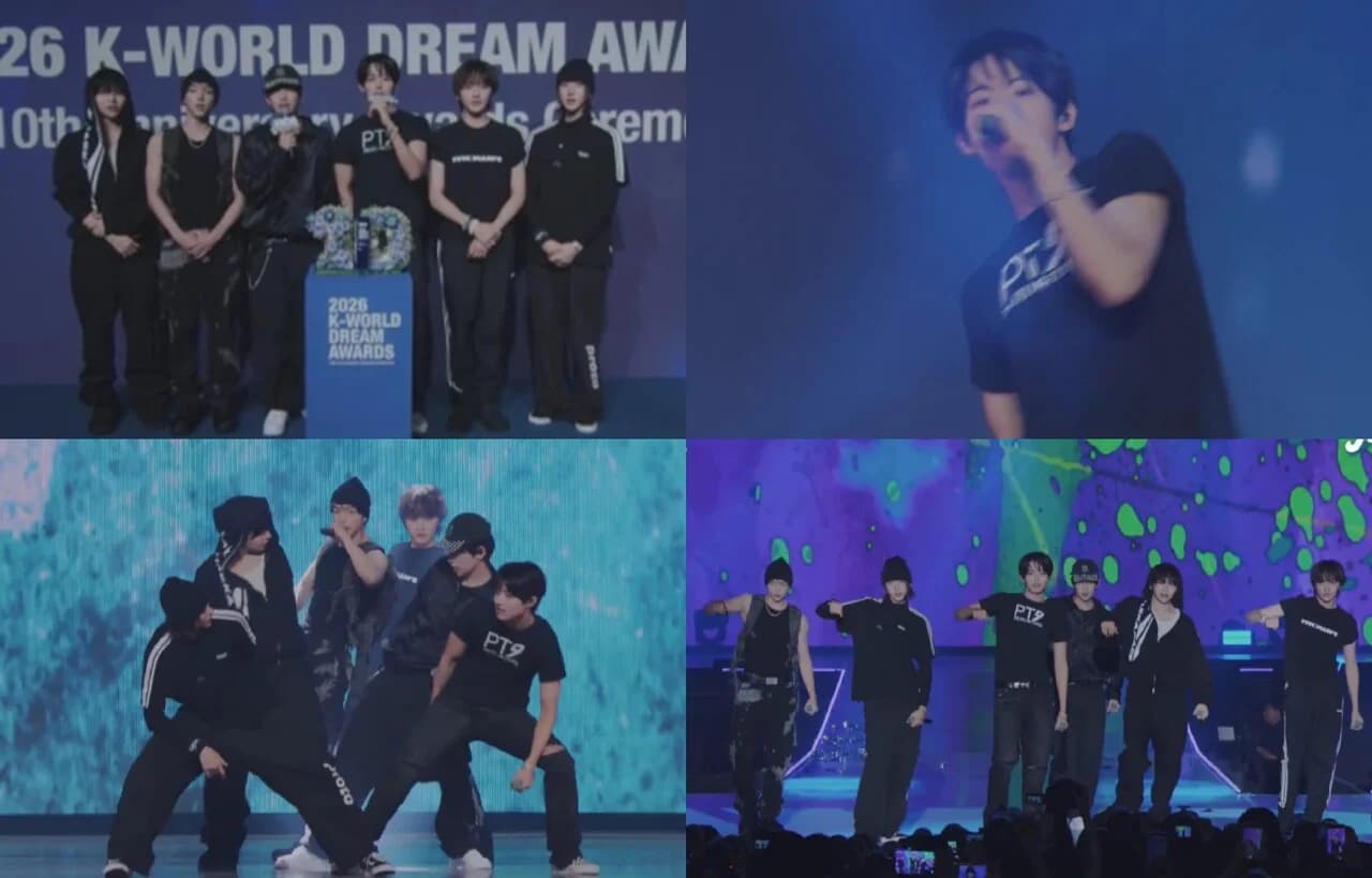 IDID Wins Global Spotlight Award at '2026 K World Dream Awards'... 'FLY!' Celebration Stage Also Heats Up