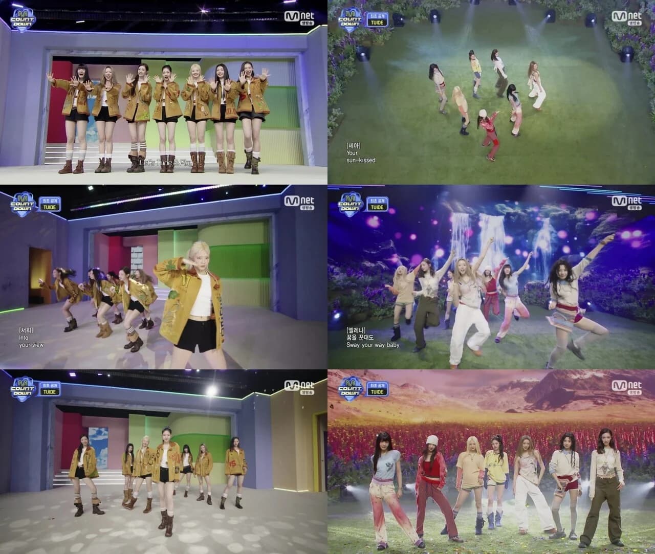 TUED Delivers Successful Debut Stage on 'M Countdown'… Captivates Both Music Charts and Music Shows with 'Sun Kiss'