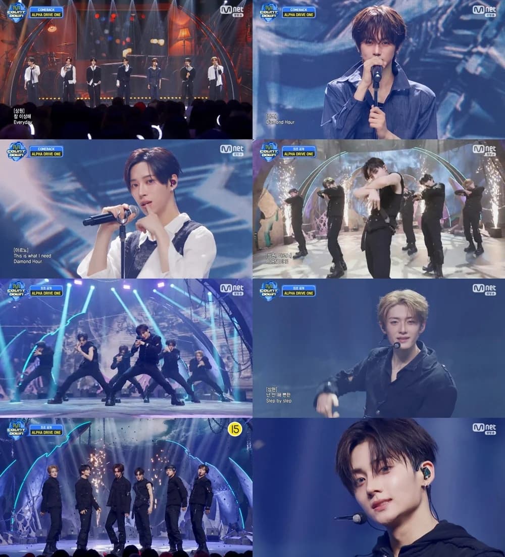 AlphadriveONE Wraps Up First Broadcast of Mini 2nd Album Comeback... 'BORN DIRE' Ranks 2nd on Oricon and 1st on Bugs, Wins Two Awards at Ceremony