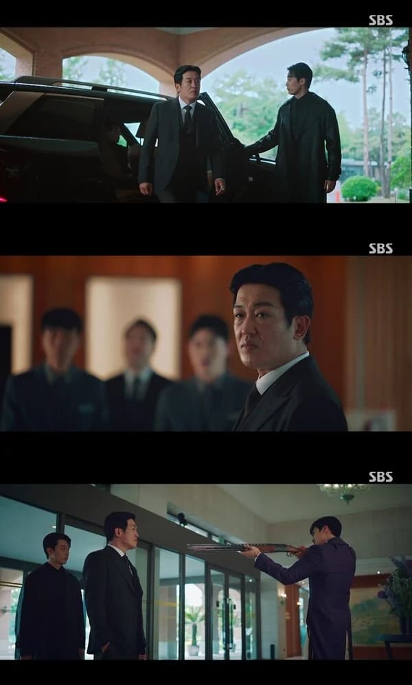Heo Sung-tae Delivers Compelling Performance as 'Hammurabi Faction' Boss in 'The Chaebol X Detective 2'… Shooting Showdown with Ahn Bo-hyun and Layered Paternal Love for Jeon Chae-yeon
