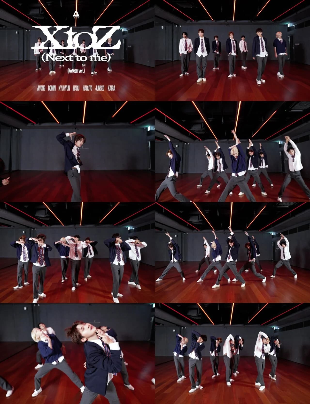 Korea-Japan Joint Global Boy Group AEN Releases Moving Dance Video for Debut Track 'X to Z,' Proving Itself a 'Performance Rookie' with Sharp Synchronized Choreography