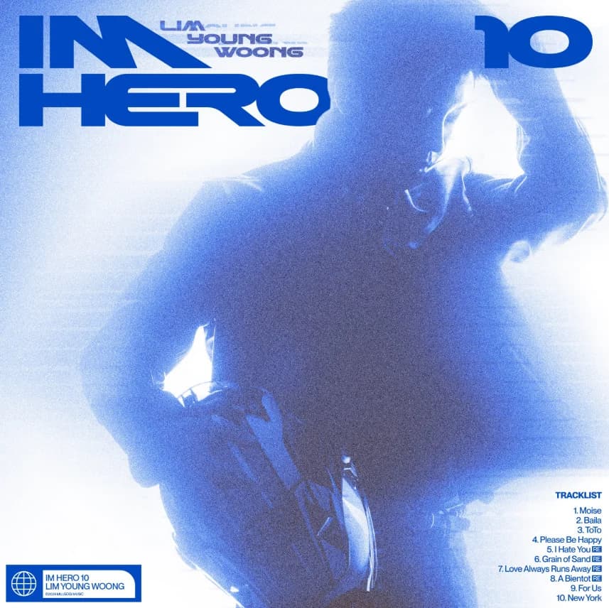 Lim Young-woong Reveals 'IM HERO 10' Cover and Tracklist… Unveiling on September 8 at 6 PM