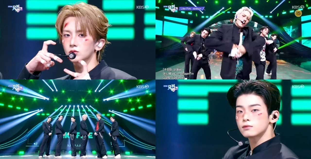 82MAJOR's 'Like Fire' Comeback Stage a Success… First Real-Time Music Chart No. 1 Since Debut