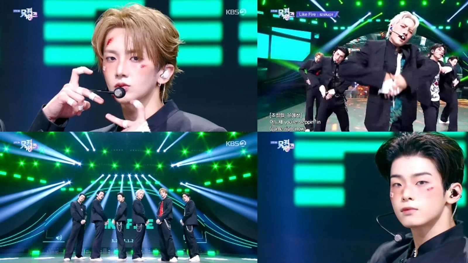 82MAJOR's 'Like Fire' Comeback Stage a Success… First Real-Time Music Chart No. 1 Since Debut